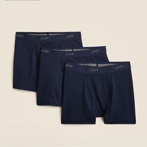 NWT J. Crew Boxer Briefs - Dark Blue Box of 3